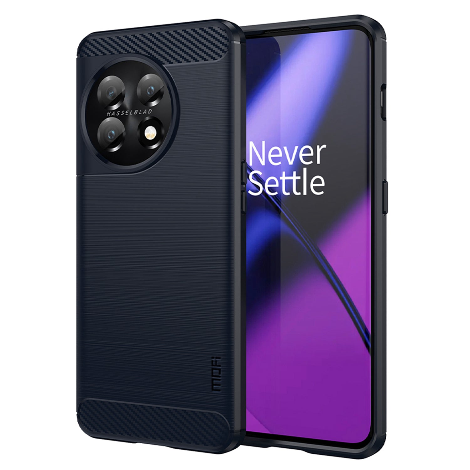 MOFI JK TPU Series-1 til OnePlus 11 5G Carbon Fiber telefontaske Drop Protection Børstet TPU bagcover MOFI JK TPU Series-1 til OnePlus 11 5G Carbon Fiber telefontaske Drop Protection Børstet TPU bagcover